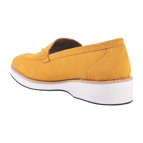 LIBERTYZENO Mens Genuine Mustard Suede Leather Loafer Tassel Slip-On Tuxedo Shoe main image 7